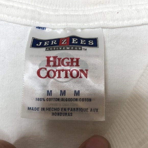 Hollywood California USA By JerZees Women's White Short Sleeve Tee Top M MEDIUM - Picture 2 of 7